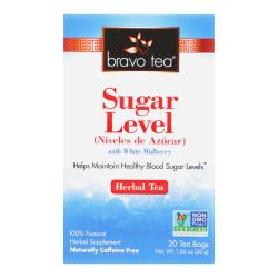 Bravo Teas And Herbs - Tea - Sugar Level - 20 Bag