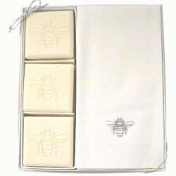 Carved Solutions Eco Luxury Courtesy Gift Set-S-Bee Soap