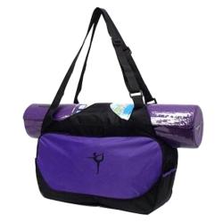 Multifunction Yoga Mat Tote Bag: Lightweight, Durable, Breathable Pouch[Purple]