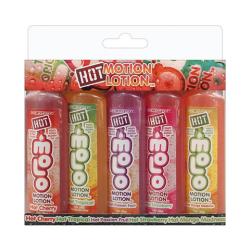 Hot motion lotion - 1 oz bottle pack of 5 assorted flavors